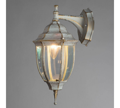 Уличный настенный светильник Arte Lamp Pegasus A3152AL-1WG