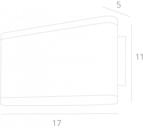 Уличный настенный светильник Arte Lamp Lingotto A8156AL-2GY