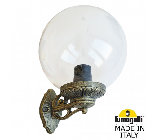 Уличный настенный светильник Fumagalli Globe 300 G30.131.000.BXF1R Уличный настенный светильник Fumagalli Globe 300 G30.131.000.BXF1R