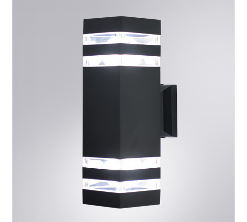 Уличный настенный светильник Arte Lamp Heather A4413AL-2BK Уличный настенный светильник Arte Lamp Heather A4413AL-2BK
