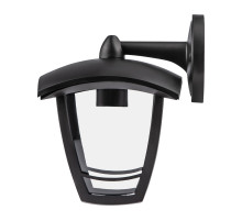 Уличный настенный светильник ЭРА НБУ 07-40-002 «Дели 2» черный Б0051186