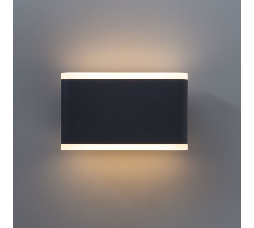 Уличный настенный светильник Arte Lamp Lingotto A8156AL-2GY