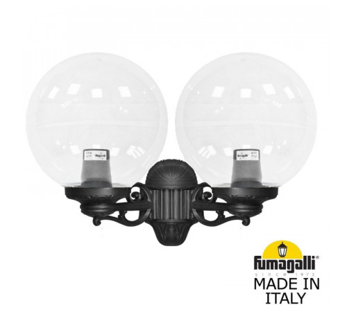 Уличный настенный светильник Fumagalli Globe G30.141.000.AXF1R