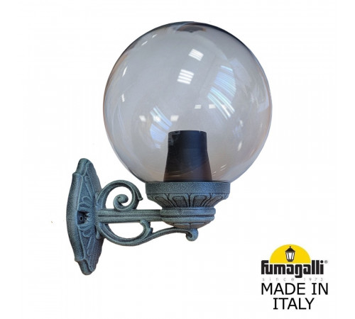 Уличный настенный светильник Fumagalli Globe 250 G25.131.000.VZF1R Уличный настенный светильник Fumagalli Globe 250 G25.131.000.VZF1R