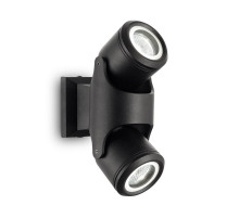 Уличный настенный светильник Ideal Lux Xeno AP2 Nero 129501