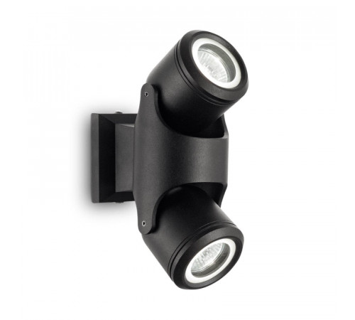 Уличный настенный светильник Ideal Lux Xeno AP2 Nero 129501 Уличный настенный светильник Ideal Lux Xeno AP2 Nero 129501