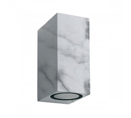 Уличный настенный светильник Uniel UUL-P42A 2х6W/GU10 IP65 MARBLE UL-00011362 Уличный настенный светильник Uniel UUL-P42A 2х6W/GU10 IP65 MARBLE UL-00011362