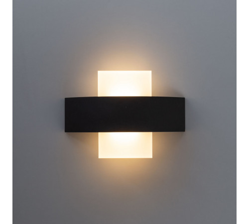 Уличный настенный светодиодный светильник Arte Lamp Croce A1444AP-1BK Уличный настенный светодиодный светильник Arte Lamp Croce A1444AP-1BK