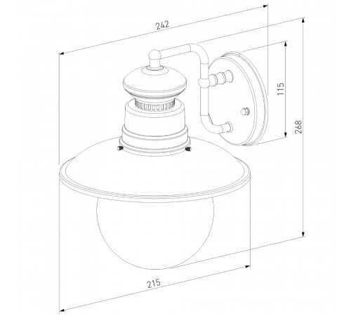 Уличный настенный cветильник Elektrostandard Talli D GL 3002D черный 4690389106576 Уличный настенный cветильник Elektrostandard Talli D GL 3002D черный 4690389106576