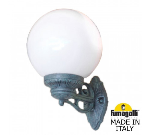 Уличный настенный светильник Fumagalli Globe 250 G25.131.000.VYF1R Уличный настенный светильник Fumagalli Globe 250 G25.131.000.VYF1R