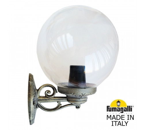 Уличный настенный светильник Fumagalli Globe 300 G30.131.000.BXF1R Уличный настенный светильник Fumagalli Globe 300 G30.131.000.BXF1R