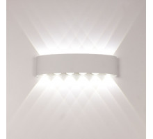 Уличный настенный светильник AM Group AM307-12X1W WH 4000K