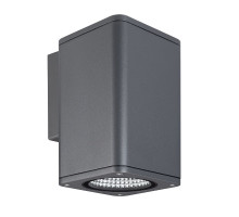 Уличный настенный светильник Arlight LGD-EVO-WALL-S100x100-12W Warm3000 (GR, 44 deg, 230V) 046193