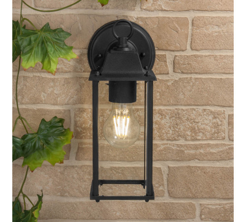 Уличный настенный cветильник Elektrostandard 1008D Brick черный 4690389106743 Уличный настенный cветильник Elektrostandard 1008D Brick черный 4690389106743