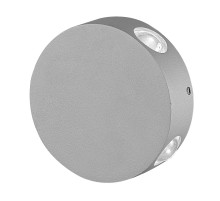 Уличный настенный светильник Uniel ULU-S42A-4x1W/4000K IP65 GREY
