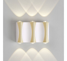 Уличный настенный светильник Crystal Lux CLT 022W3 WH-GO 4000K