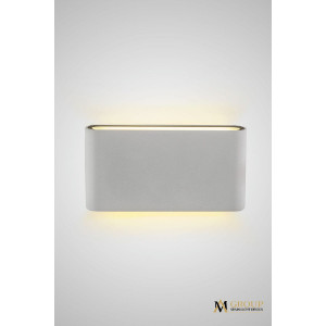 Уличный настенный светильник AM Group AM244-2Х7W WH