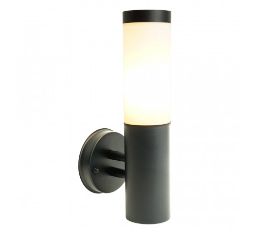 Уличный настенный светильник Feron Техно DH041-B RAL color 9005 51522 Уличный настенный светильник Feron Техно DH041-B RAL color 9005 51522