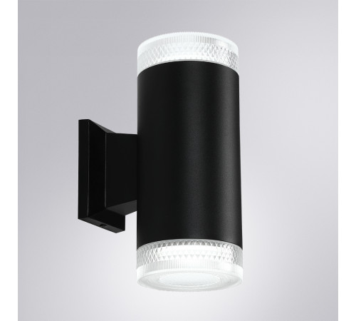 Уличный настенный светильник Arte Lamp Piautos A1926AL-2BK Уличный настенный светильник Arte Lamp Piautos A1926AL-2BK