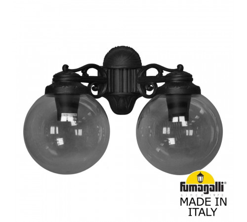Уличный настенный светильник Fumagalli Globe 250 G25.141.000.AZF1RDN Уличный настенный светильник Fumagalli Globe 250 G25.141.000.AZF1RDN