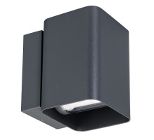 Уличный настенный светильник Arlight LGD-WALL-VARIO-S104x129-2x6W Day4000 (GR, 1-80 deg) 029794