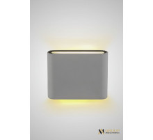 Уличный настенный светильник AM Group AM243-2X5W WH 4000K