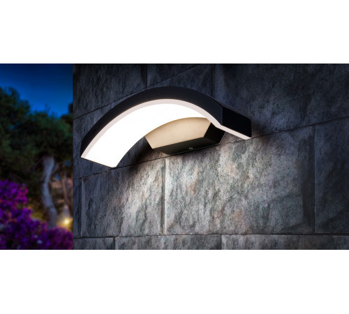 Уличный настенный светодиодный светильник Elektrostandard 1671 Techno LED Asteria D 4690389086120 Уличный настенный светодиодный светильник Elektrostandard 1671 Techno LED Asteria D 4690389086120