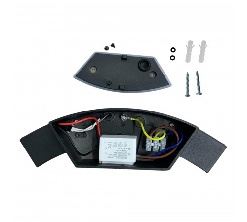 Уличный настенный светильник Uniel ULU-S72A-14W/4000K IP65 BLACK UL-00009355 Уличный настенный светильник Uniel ULU-S72A-14W/4000K IP65 BLACK UL-00009355