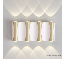 Уличный настенный светильник Crystal Lux CLT 022W4 WH-GO 4000K