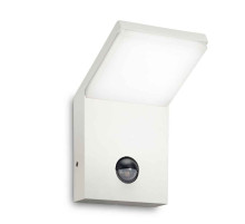 Уличный настенный светодиодный светильник Ideal Lux Style AP1 Sensor Bianco 209852