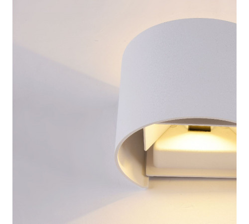 Уличный настенный светодиодный светильник Maytoni Fulton O573WL-L6W