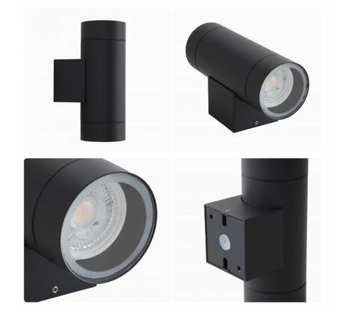 Уличный настенный светильник Apeyron Graphite 11-119 Уличный настенный светильник Apeyron Graphite 11-119