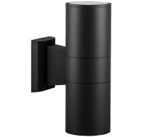 Уличный настенный светильник AM Group AM118Sh-2201BK