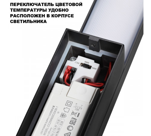 Уличный настенный светильник с переключателем цв. температуры Novotech Street Asa 359982