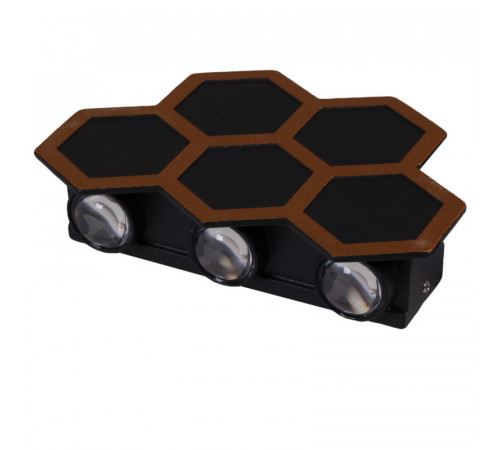 Архитектурный светильник Reluce 86222-9.2-005U LED5*1W BK+GD