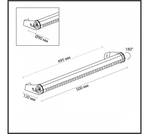 Ландшафтный светильник Odeon Light Nature Graze 7040/14WL
