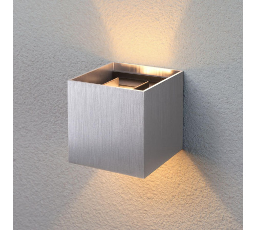 Уличный настенный светодиодный светильник Elektrostandard 1548 Techno LED Winner алюминий 4690389154225