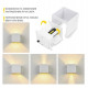 Архитектурный светильник Elvan GW-310A-6W-WW-Wh