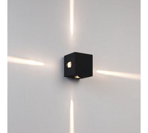 Уличный настенный светильник Arlight LGD-VERSATI-4x3W Day4000 (Черный, 4x3 deg, 230V) (IP65 Металл) 063927