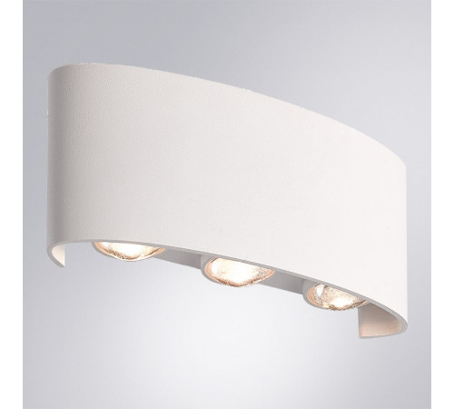 Уличный настенный светильник Arte Lamp Bosto A3722AL-6WH