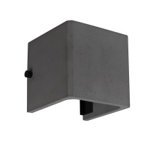 Уличный настенный светильник Arlight LGD-PERAN-WALL-S120x120-6W Warm3000 (BK, 0-80 deg, 230V) (IP65 Бетон) 051748