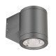 Уличный настенный светильник Arlight LGD-RAY-WALL-R65-9W Warm3000 (GR, 23 deg, 230V) (IP65 Металл) 038153(1)