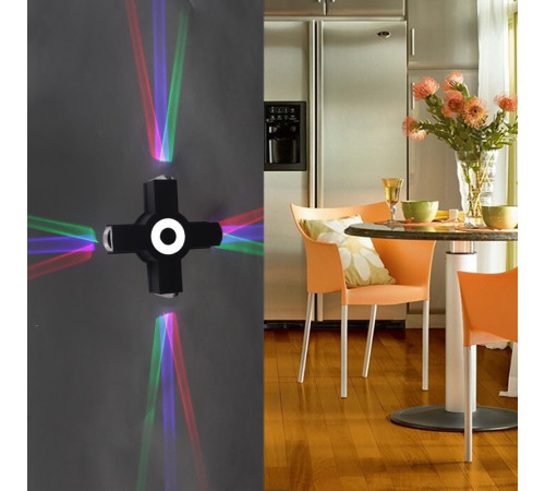 Архитектурный светильник Reluce 08231-9.2-005U LED3W+4*3W RGB BK