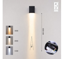 Уличный настенный светильник Odeon Light Nature Arrow 7188/5WLP