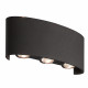 Уличный настенный светильник Arte Lamp Bosto A3722AL-6BK