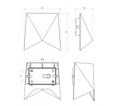 Уличный настенный светильник Arte Lamp Busta A1609AL-1BK