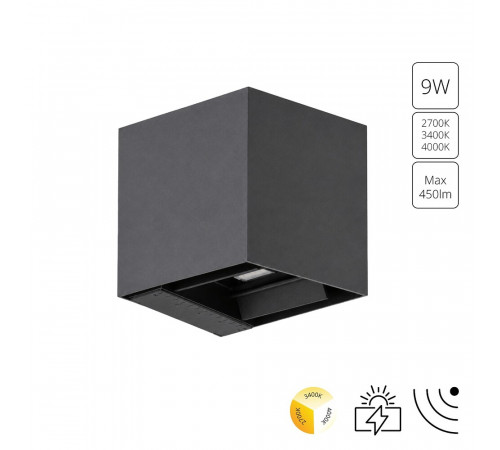 Уличный настенный светильник Arte Lamp Rullo A1434AL-1BK