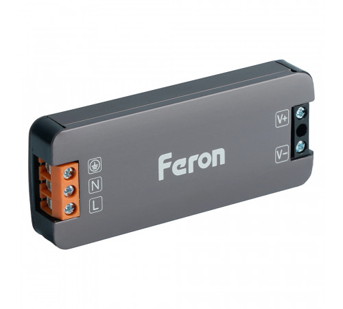 Трансформатор для светодиодной ленты Feron LB010 24W 24V IP20 53143