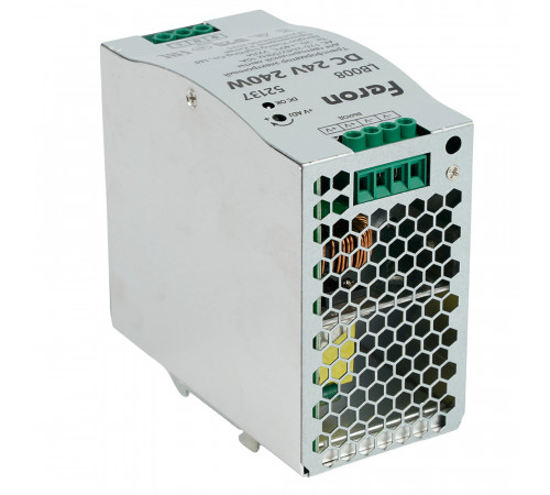 Трансформатор электронный на DIN-рейку Feron LB008 240W 24V IP20 52137