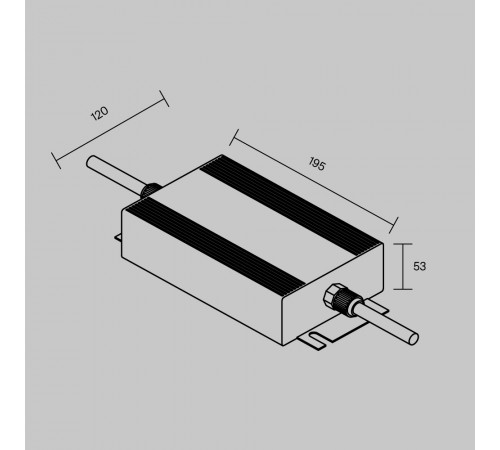 Блок питания Maytoni Led Strip PSL008 24В 400Вт IP67 822008